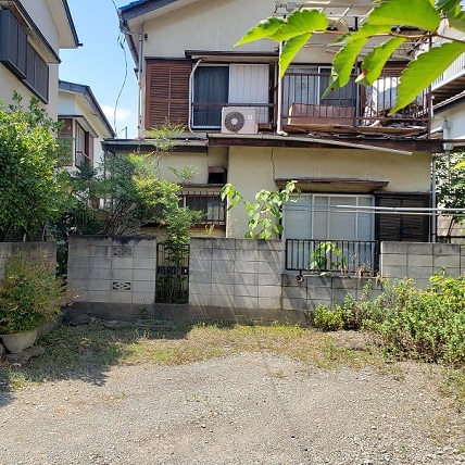 逆井売地　建築条件なし